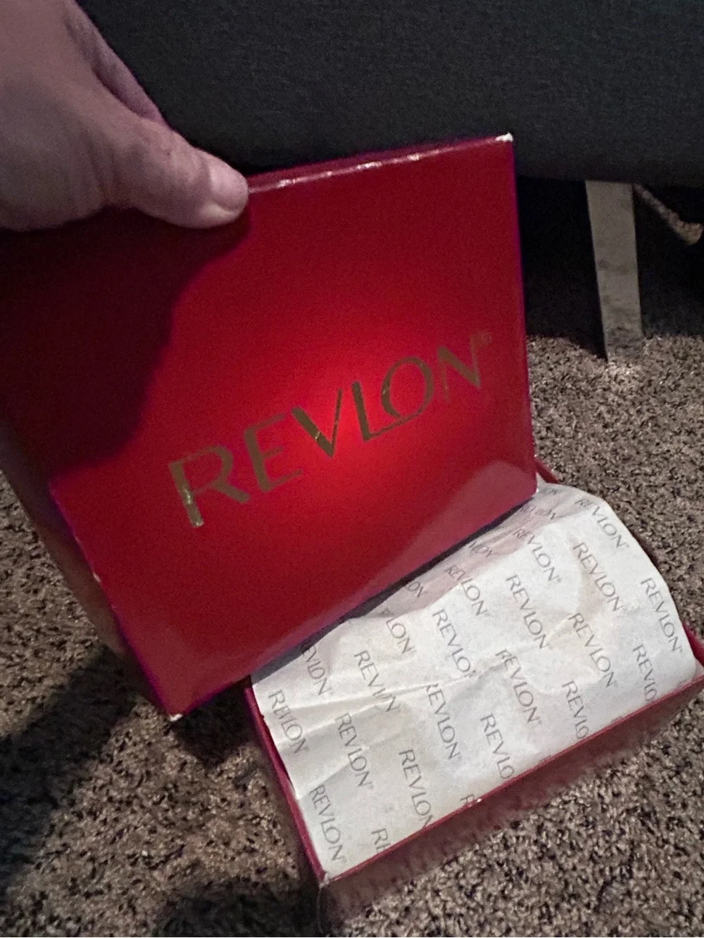 Revlon questions leave